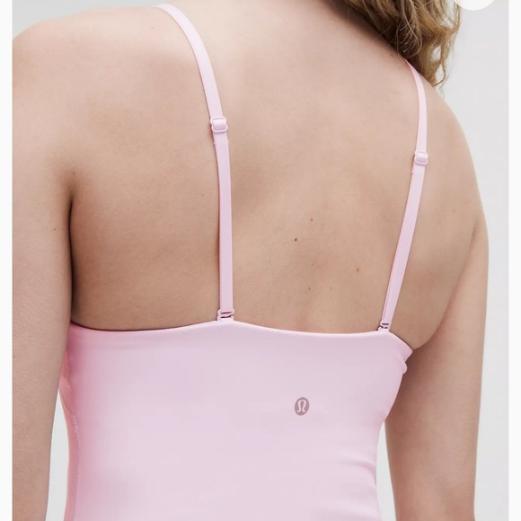 Lululemon Align Side-Slit Cami Dress in Pink Organza - Picture 4 of 8
